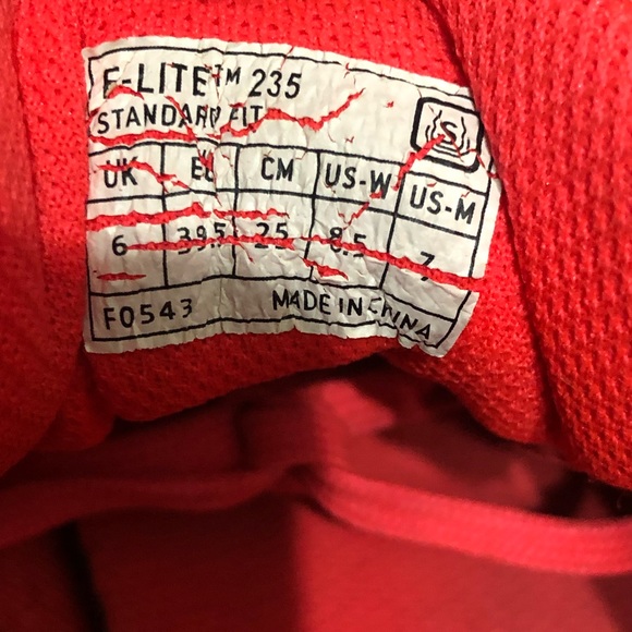 Inov8 F Lite 235 Rope Tec Womens Size 8.5 Blue Pink Coral Training Running Shoes - Picture 10 of 11